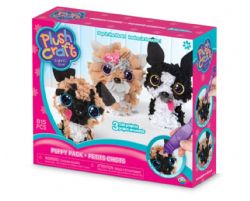 PLUSHCRAFT ENSEMBLE DE 3 CHIOTS 3D